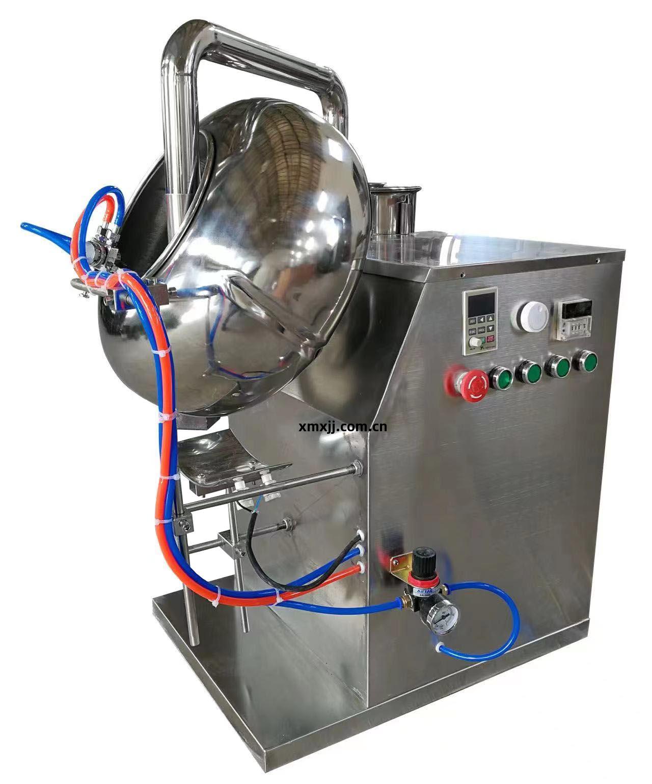 小型(xing)實驗(yan)室(shi)包(bao)衣(yi)機(ji)BYJ-400型(xing)(簡(jian)易型(xing)）